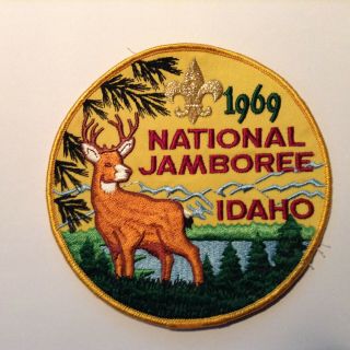 1969 Boy Scout National Jamboree Patch