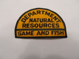 Georgia State Conservation Game & Fish Warden Patch Old Half Circle