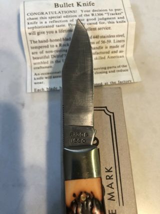 Remington Bullet Tracker R1306 Folding Knife Special Edition 8