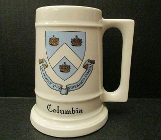 Vintage Columbia University Stein Mug American Decorations