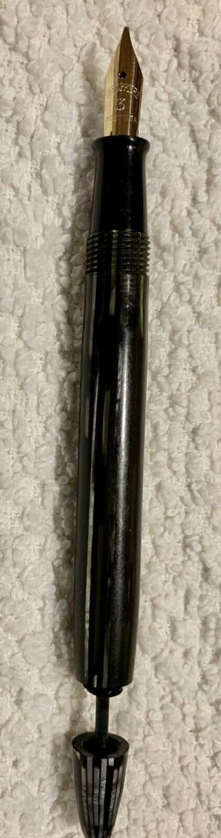 Sheaffer Balance 350; 3 Gold Medium Nib fountain pen vintage 2