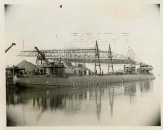 9cc393 Rp 1890s/1947 Great Lakes Ship Mcdougall Whaleback Barge 115