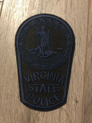 Virginia State Police Subdued Swat Patch
