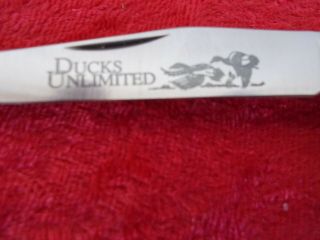 1990 ' s SCHRADE,  U.  S.  A.  77UH DUCKS UNLIMITED Special Edition in Tin 4