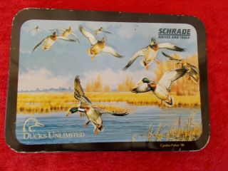 1990 ' s SCHRADE,  U.  S.  A.  77UH DUCKS UNLIMITED Special Edition in Tin 6