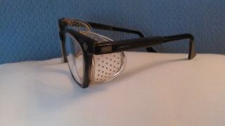 Vintage Safety Goggles Glasses Plastic Side Mesh Motorcycle Steampunk