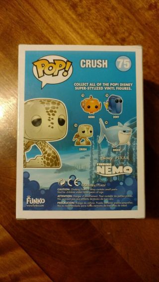 Disney Pixar Finding Nemo - Crush Funko Pop Vinyl Figure VAULTED 3