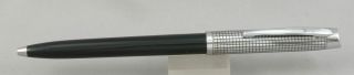Fisher Cap - O - Matic Space Pen Black W/cisele Chrome Cap Ballpoint Pen - 1990 