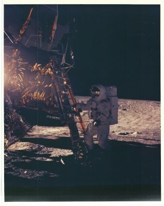 Nasa Unique Set Of 3 Apollo 12 Photos 1969
