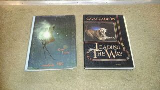 Clovis High School California Year Books 1984 And 1985