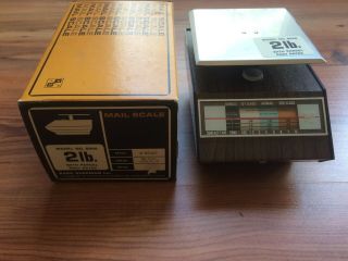 1969 Park Sherman Mail Postage Scale Box