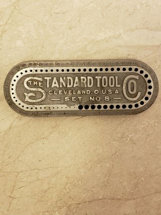 The Standard Tool Co Cleveland Ohio Drill Index No.  8