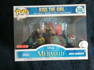 Funko Pop Target Exclusive Disney The Little Mermaid Kiss The Girl,