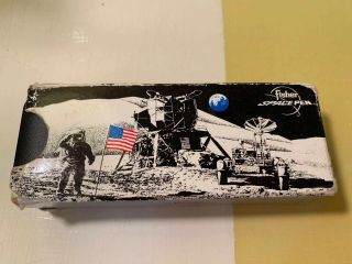 Vintage Fisher Space Pen Model 400 Pocket Chrome Bullet W/ Case Paperwork & Box