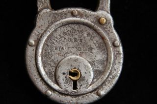 Collectible Vintage Padlock - Yale Stamford Co - 3 