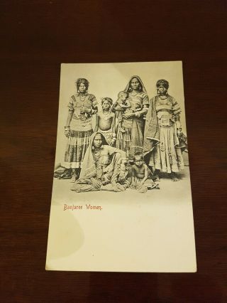 Printed Postcard Banjaree Women - Universal Postal Union