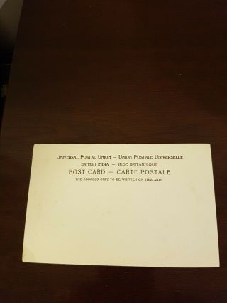 Printed postcard Banjaree Women - Universal Postal Union 2