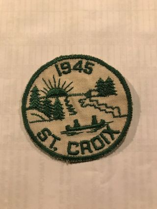 1945 St Croix Boy Scout Patch