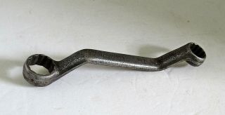 Vintage Fairmount Usa 3/4 " & 5/8 " Off Set Box End Wrench 6 1/2 Inches Long
