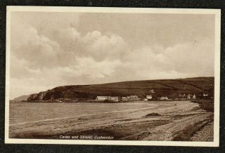 1934 Cushendun Caves And Strand Ireland County Antrim Postcard