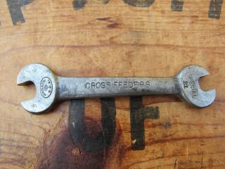 Vintage J.  H.  & Williams Cross Feeders Special Wrench Usa Tool Old Farm Antique