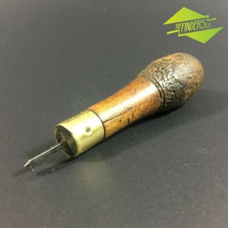 Stunning C.  1900 Woodworking Leatherworking Marking Scribe Knife Awl Tools