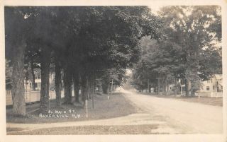 Haverhill,  Nh South Main Street,  Homes,  Real Photo Pc 1929