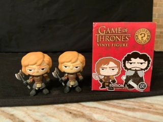 Game Of Thrones Funko Mystery Minis Hot Topic Tyrion Lannister W/ Scar & Regular