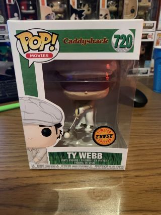 Funko Pop Caddyshack Ty Webb 720 Blindfolded Chase Limited Edition Exclusive