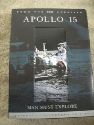 wOw RARE NASA APOLLO 15 MAN MUST EXPLORE 6 CD SET EXTENDED COLLECTORS EDITION 2