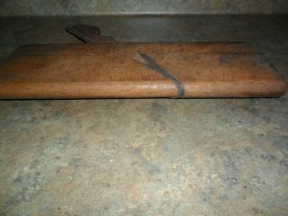 Antique Early Wood Molding Plane M Copeland Warranted 8 2
