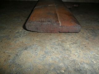 Antique Early Wood Molding Plane M Copeland Warranted 8 3