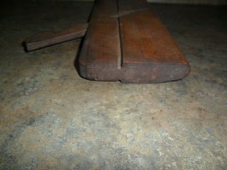 Antique Early Wood Molding Plane M Copeland Warranted 8 4