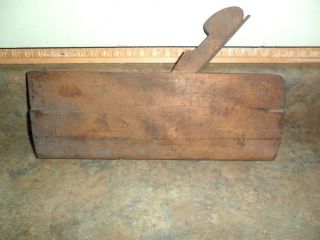 Antique Early Wood Molding Plane M Copeland Warranted 8 5