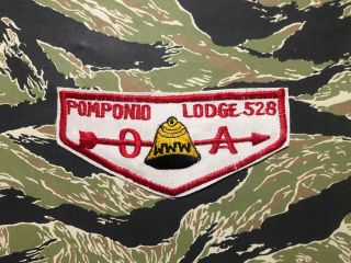 Patch,  Boy Scouts,  Pomponio Merged Oa Lodge 528,  Review Description