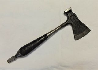 Vtg Ww2 Era D.  G.  M.  German Axe Hammer Screwdriver Nail Puller Multi Survival Tool