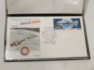 Epic Flight of Apollo Soyuz 1975 NASA SPACE First Day COVER FULL SET OF 8 8