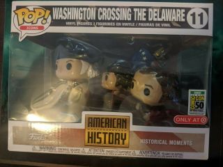 Washington Crossing Delaware - Target Pop - Sdcc 2019 Exclusive - Debut History