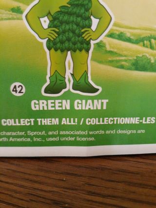 Funko Pop Ad Icons 2 Pack Metallic Green Giant and Sprout Target Exclusive 7