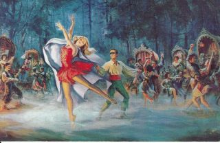 The Dancing Princess Wonderful World Of Grimm Vintage Postcard Unposted