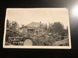 Azo Rppc Photo Postcard - - Kansas - - Greensburg - - Cyclone Damage May 22 1923