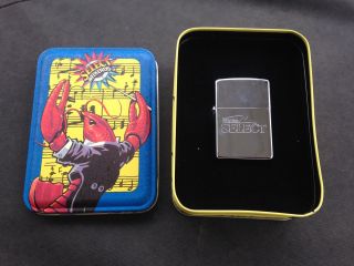 Unfired Winston Select Zippo Lighter W/ Tin Case