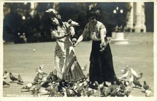 1915 San Diego Panama - California Exposition Rppc By Oakes - Spanish Dancers