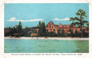 Postcard Beach At Inn By The Sea In Pass Christian,  Mississippi 122256