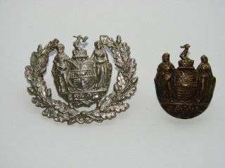 British Victorian Period Constabulary Badges The City Of Birmingham
