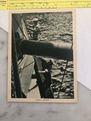 Wwii Ww2 German Postcard Kriegsmarine