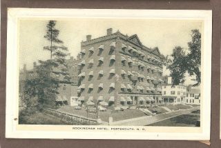 Vintage Postcard Rockingham Hotel Portsmouth Hampshire