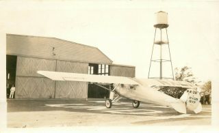 1927 Snapshot Charles Lindbergh 