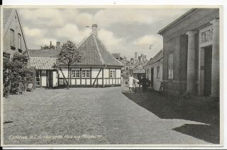 Early Rare Vintage Postcard,  Odense,  H C Andersens Hus Og Museum,  Denmark