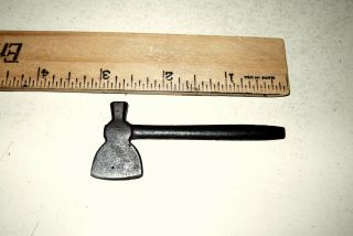 Vintage Mini 3 Inch Metal Axe Hatchet Well Made For Crafts Display Projects